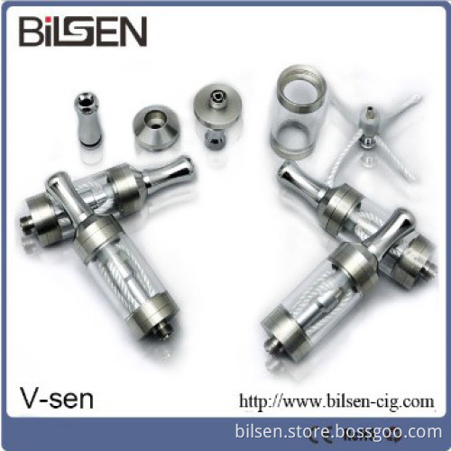 2014 Newest Hot E Cigarette Replaceable Dual Coil Atomizer V-sen